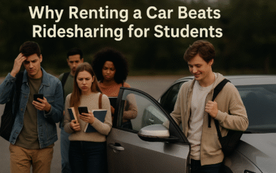 Why Renting a Car Beats Ridesharing for Students